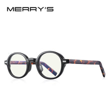 Load image into Gallery viewer, MERRYS DESIGN Retro Oval Ray Blue Light Blocking Glasses For Men Women Vintage Anti-Blue Light Gaming Computer Glasses S2302FLG