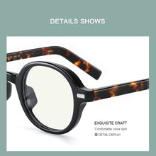Load image into Gallery viewer, MERRYS DESIGN Retro Oval Ray Blue Light Blocking Glasses For Men Women Vintage Anti-Blue Light Gaming Computer Glasses S2302FLG