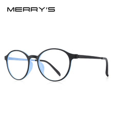 Load image into Gallery viewer, MERRYS DESIGN Retro Round Glasses Frame For Men Women Pure Titanium Ultra-Light And Comfortable TR90 Optics Eyeglasses S2050