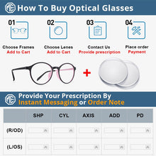 Load image into Gallery viewer, MERRYS DESIGN Retro Round Glasses Frame For Men Women Pure Titanium Ultra-Light And Comfortable TR90 Optics Eyeglasses S2050