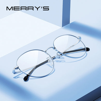 MERRYS DESIGN Retro Round Glasses frames For Men Women Ultralight Eyewear Vintage Prescription Eyeglasses Optical Frame  S2049