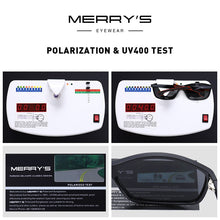 Carica l&#39;immagine nel visualizzatore di Gallery, MERRYS DESIGN Square Polarized Sunglasses For Men TR90 Frame Driving Sun Glasses Male Fishing Goggle UV400 S3113