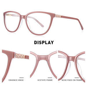 MERRYS DESIGN Women Acetate Cat Eye Glasses Frames  Eyewear Retro Ladies Optica Prescription Glasses Frames S2620