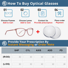 Load image into Gallery viewer, MERRYS DESIGN Women Acetate Cat Eye Glasses Frames  Eyewear Retro Ladies Optica Prescription Glasses Frames S2620