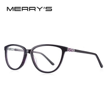 Load image into Gallery viewer, MERRYS DESIGN Women Acetate Cat Eye Glasses Frames  Eyewear Retro Ladies Optica Prescription Glasses Frames S2620