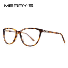 Load image into Gallery viewer, MERRYS DESIGN Women Acetate Cat Eye Glasses Frames  Eyewear Retro Ladies Optica Prescription Glasses Frames S2620