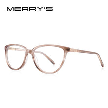 Load image into Gallery viewer, MERRYS DESIGN Women Acetate Cat Eye Glasses Frames  Eyewear Retro Ladies Optica Prescription Glasses Frames S2620