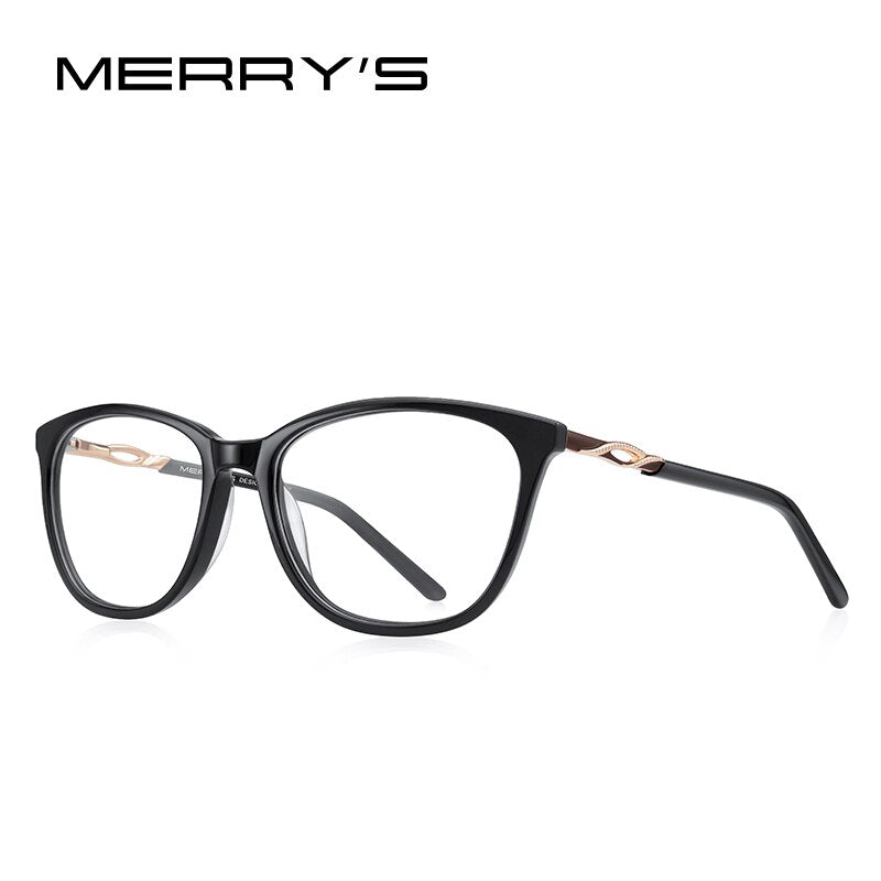 MERRYS DESIGN Women Acetate Cat Eye Glasses Frames  Eyewear Optics Frame Prescription Glasses Frames Optical Eyewear S2621