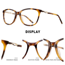 Load image into Gallery viewer, MERRYS DESIGN Women Acetate Cat Eye Glasses Frames  Eyewear Optics Frame Prescription Glasses Frames Optical Eyewear S2621