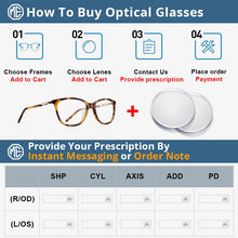Load image into Gallery viewer, MERRYS DESIGN Women Acetate Cat Eye Glasses Frames  Eyewear Optics Frame Prescription Glasses Frames Optical Eyewear S2621