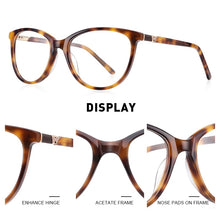 Carica l&#39;immagine nel visualizzatore di Gallery, MERRYS DESIGN Women Acetate Glasses Frame Cat Eye Eyewear Optics Frame  Prescription Glasses Frames Optical Eyewear S2094