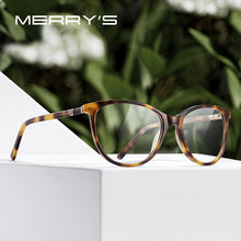 Carica l&#39;immagine nel visualizzatore di Gallery, MERRYS DESIGN Women Acetate Glasses Frame Cat Eye Eyewear Optics Frame  Prescription Glasses Frames Optical Eyewear S2094