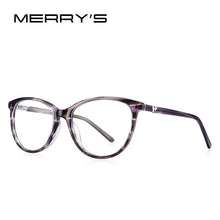 Carica l&#39;immagine nel visualizzatore di Gallery, MERRYS DESIGN Women Acetate Glasses Frame Cat Eye Eyewear Optics Frame  Prescription Glasses Frames Optical Eyewear S2094