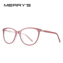 Carica l&#39;immagine nel visualizzatore di Gallery, MERRYS DESIGN Women Acetate Glasses Frame Cat Eye Eyewear Optics Frame  Prescription Glasses Frames Optical Eyewear S2094