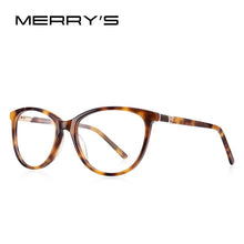 Carica l&#39;immagine nel visualizzatore di Gallery, MERRYS DESIGN Women Acetate Glasses Frame Cat Eye Eyewear Optics Frame  Prescription Glasses Frames Optical Eyewear S2094