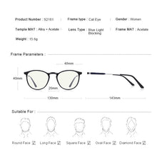 Load image into Gallery viewer, MERRYS DESIGN Women Anti Blue Ray Light Blocking Glasses Gaming Computer Glasses for Women S2181FLG