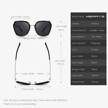 Load image into Gallery viewer, MERRYS DESIGN Women Brand Designer Sunglasses Polarized Sun Glasses Metal Temple 100% UV Protection S6216