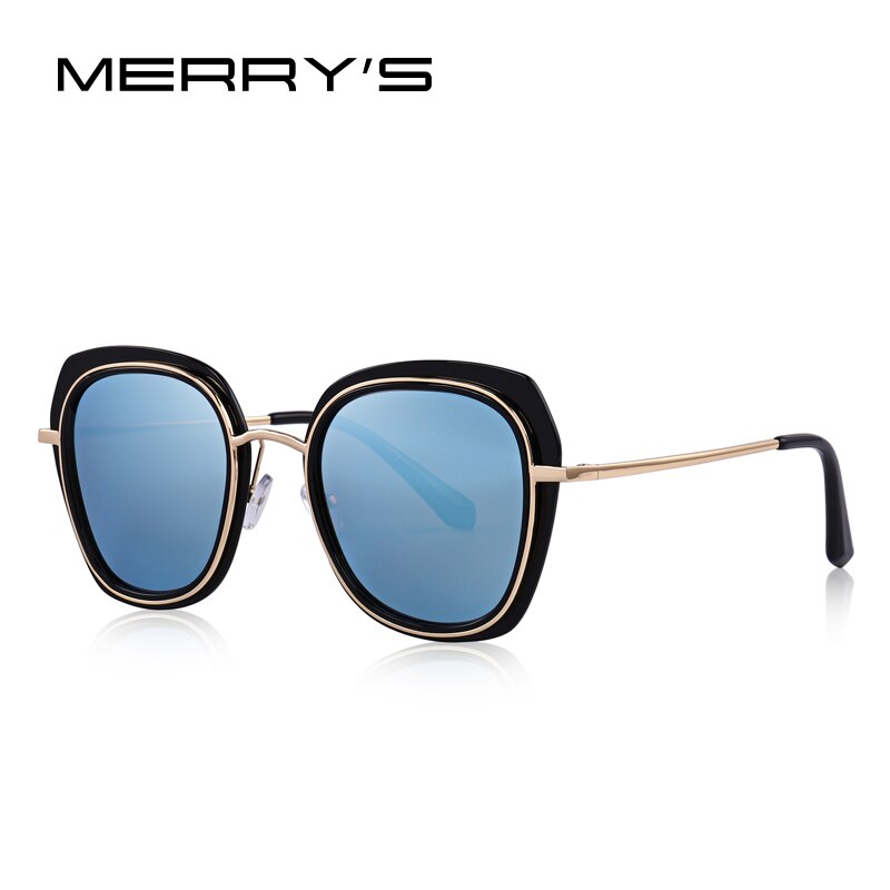MERRYS DESIGN Women Brand Designer Sunglasses Ladies Polarized Sun Glasses Metal Temple UV400 Protection S6220