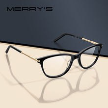 Carica l&#39;immagine nel visualizzatore di Gallery, MERRYS DESIGN Women Cat Eye Glasses Frames Acetate Eyewear Vintage Optics Frame Prescription Glasses Optical Eyewear S2279