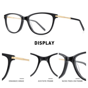 MERRYS DESIGN Women Cat Eye Glasses Frames Acetate Eyewear Vintage Optics Frame Prescription Glasses Optical Eyewear S2279