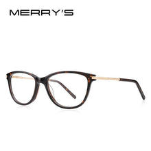 Carica l&#39;immagine nel visualizzatore di Gallery, MERRYS DESIGN Women Cat Eye Glasses Frames Acetate Eyewear Vintage Optics Frame Prescription Glasses Optical Eyewear S2279