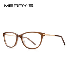 Carica l&#39;immagine nel visualizzatore di Gallery, MERRYS DESIGN Women Cat Eye Glasses Frames Acetate Eyewear Vintage Optics Frame Prescription Glasses Optical Eyewear S2279