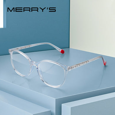MERRYS DESIGN Women Cat Eye Glasses Frames Acetate Eyewear Retro Ladies Optica Prescription Glasses Frames S2316