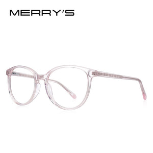MERRYS DESIGN Women Cat Eye Glasses Frames Acetate Eyewear Retro Ladies Optica Prescription Glasses Frames S2316