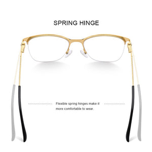 MERRYS DESIGN Women Cat Eye Glasses Half Frame Ladies  Trending Eyewear Myopia Prescription Optical Glasses S2006