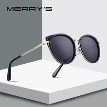 Load image into Gallery viewer, MERRYS DESIGN Women Cat Eye Sunglasses Ladies Polarized Sun glasses Metal Temple UV400 Protection S6227