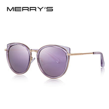 Load image into Gallery viewer, MERRYS DESIGN Women Cat Eye Sunglasses Ladies Polarized Sun glasses Metal Temple UV400 Protection S6227