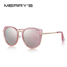 Load image into Gallery viewer, MERRYS DESIGN Women Cat Eye Sunglasses Ladies Polarized Sun glasses Metal Temple UV400 Protection S6227