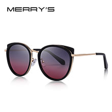 Load image into Gallery viewer, MERRYS DESIGN Women Cat Eye Sunglasses Ladies Polarized Sun glasses Metal Temple UV400 Protection S6227