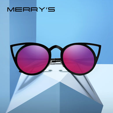MERRYS DESIGN Women Cat Eye Sunglasses Ladies Trending Sun glasses Round Glasses UV400 Protection S8064N