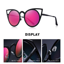 Load image into Gallery viewer, MERRYS DESIGN Women Cat Eye Sunglasses Ladies Trending Sun glasses Round Glasses UV400 Protection S8064N