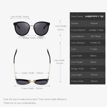 Load image into Gallery viewer, MERRYS DESIGN Women Classic Cat Eye Sunglasses 100% UV Protection S6311