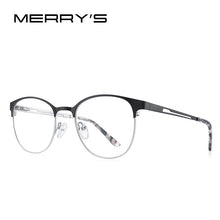 Load image into Gallery viewer, MERRYS DESIGN Women Classic Oval Glasses Frame Ultralight Titanium Alloy Optical Myopia Prescription Eyeglasses S2386
