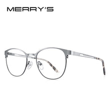 Load image into Gallery viewer, MERRYS DESIGN Women Classic Oval Glasses Frame Ultralight Titanium Alloy Optical Myopia Prescription Eyeglasses S2386