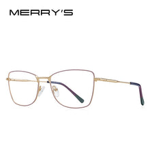 Load image into Gallery viewer, MERRYS DESIGN Women Classic Retro Glasses Frame Ultralight Titanium Alloy Glasses Myopia Prescription Eyeglasses S2401