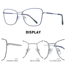 Load image into Gallery viewer, MERRYS DESIGN Women Classic Retro Glasses Frame Ultralight Titanium Alloy Glasses Myopia Prescription Eyeglasses S2401