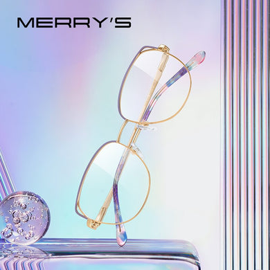 MERRYS DESIGN Women Classic Retro Glasses Frame Cat Eye Glasses Myopia Prescription Eyeglasses S2704