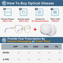 Load image into Gallery viewer, MERRYS DESIGN Women Classic Retro Glasses Frame Cat Eye Glasses Myopia Prescription Eyeglasses S2704