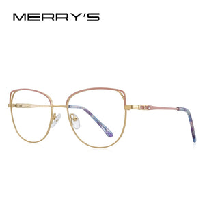 MERRYS DESIGN Women Classic Retro Glasses Frame Cat Eye Glasses Myopia Prescription Eyeglasses S2704