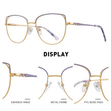 Load image into Gallery viewer, MERRYS DESIGN Women Classic Retro Glasses Frame Cat Eye Glasses Myopia Prescription Eyeglasses S2704