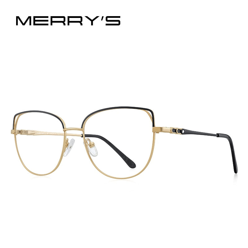 MERRYS DESIGN Women Classic Retro Glasses Frame Cat Eye Glasses Myopia Prescription Eyeglasses S2704