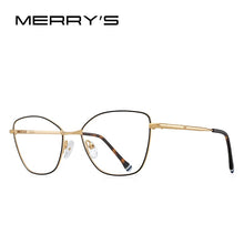 Carica l&#39;immagine nel visualizzatore di Gallery, MERRYS DESIGN Women Classic Retro Glasses Frame Ultralight Titanium Alloy Glasses Myopia Prescription Eyeglasses S2604