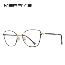 Carica l&#39;immagine nel visualizzatore di Gallery, MERRYS DESIGN Women Classic Retro Glasses Frame Ultralight Titanium Alloy Glasses Myopia Prescription Eyeglasses S2604