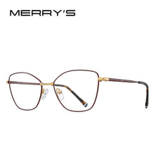 Carica l&#39;immagine nel visualizzatore di Gallery, MERRYS DESIGN Women Classic Retro Glasses Frame Ultralight Titanium Alloy Glasses Myopia Prescription Eyeglasses S2604