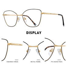 Carica l&#39;immagine nel visualizzatore di Gallery, MERRYS DESIGN Women Classic Retro Glasses Frame Ultralight Titanium Alloy Glasses Myopia Prescription Eyeglasses S2604