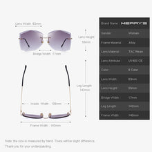 Load image into Gallery viewer, MERRYS DESIGN Women Classic Rimless Gradient Sunglasses 100% UV Protection S6280